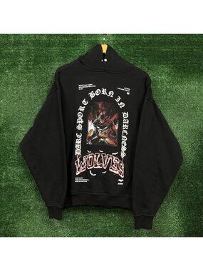 Darc Sport x DC Comics Batman Wolves Club Oversized Hoodie Size Medium